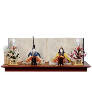 木目人形：天宝雛：真多呂・幸一光作