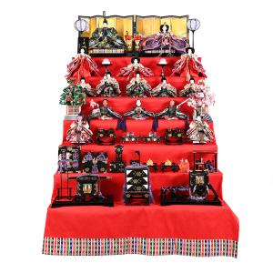 雛人形　七段 45号 間口135cm 七段 スチール製 ひな壇 （普及タイプ） 雛人形用 ひな