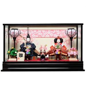 ひなケース 十五人芥子親王柳金襴衣装：伏見屋監修 : 人形の伏見屋