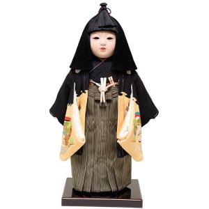 美しい市松人形 11号男市松人形：正絹別染手縫衣裳：元賀 章介作 - 最安値・価格比較