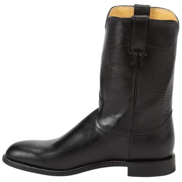 【並行輸入品】Justin Boots メンズ パフォーマンス ローパー 乗馬ブーツ, ブラックキッ...
