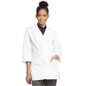 Cherokee Women's Scrubs 30" 3/4 Sleeve Lab Coat, White, Medium 並行輸入品｜fusion-f