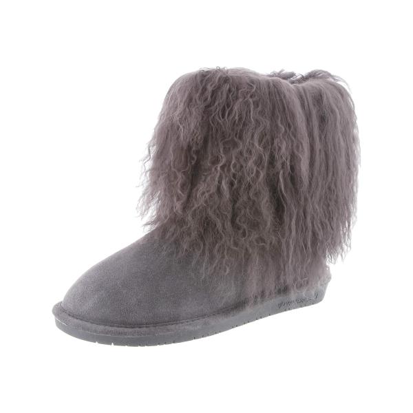 BEARPAW レディース ブーブーツ US サイズ: 7 カラー: グレイ BEARPAW Wom...