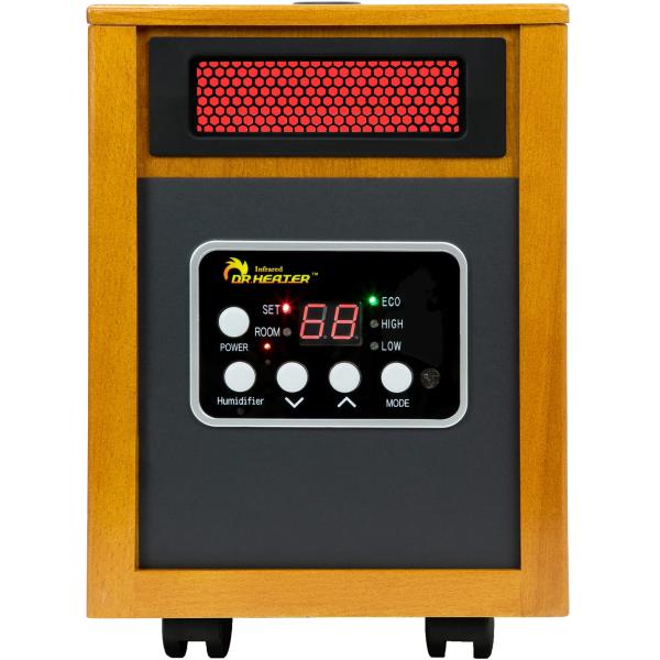 Dr. Infrared Heater Portable Space Heater with Hum...