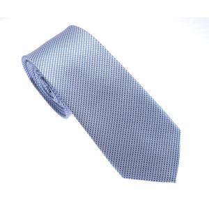 Uyoung Blue Silver Stripes Men's Woven 2.5" Skinny Tie 並行輸入品｜fusion-f