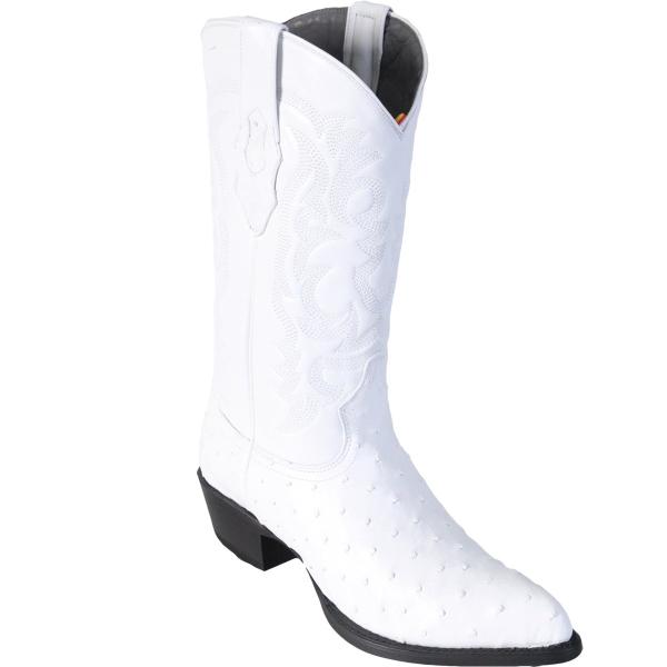 元ホワイトOstrich leatherj toe Boot カラー: ホワイト Original ...