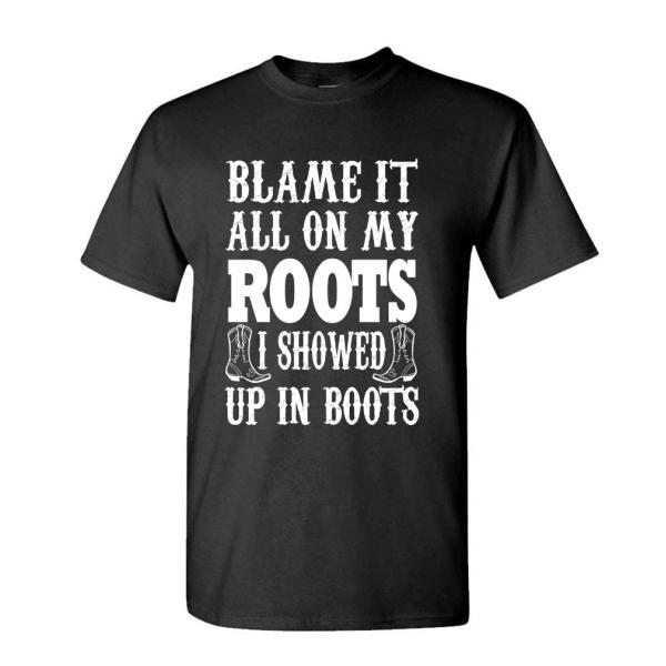 【並行輸入品】Blame IT ON My Roots   カントリーミュージックブーツ   メンズ...