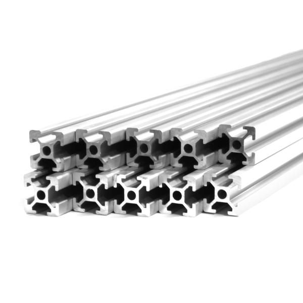 10 Pack ZYLtech Silver 2020 T Slot Aluminum Extrus...