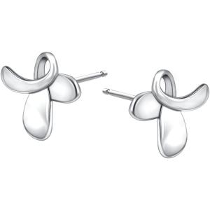 【並行輸入品】AoedeJ かわいいバタフライスタッドピアス スターリングシルバー イヤーカフ ジル...