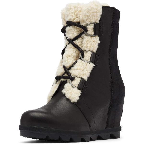 Sorel レディース Joan of Arctic Wedge II ムートンアンクルウェッジヒー...