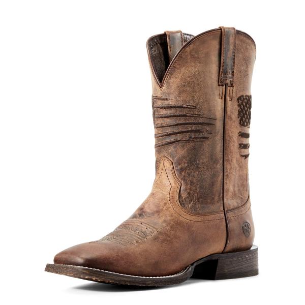【並行輸入品】ARIAT メンズ サーキットパトリオット ウェスタンブーツ US サイズ: 12 カ...