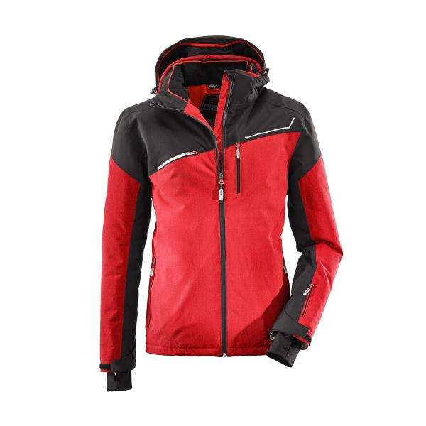 【並行輸入品】killtec Men Snow Jacket Den, Color:red, Siz...