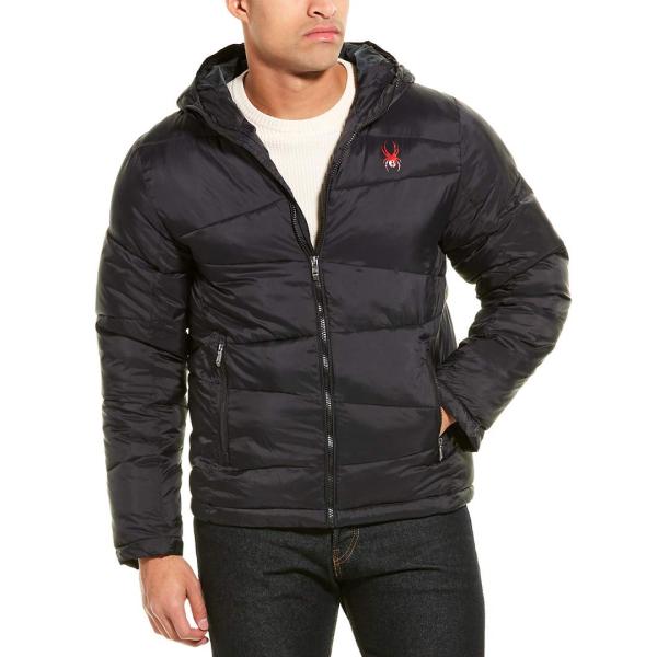 【並行輸入品】Spyder メンズ Nexxus パファージャケット、L、ブラック Spyder M...