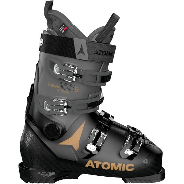 Atomic Women&apos;s Ski Boots, Black Anthracite Gold, U...