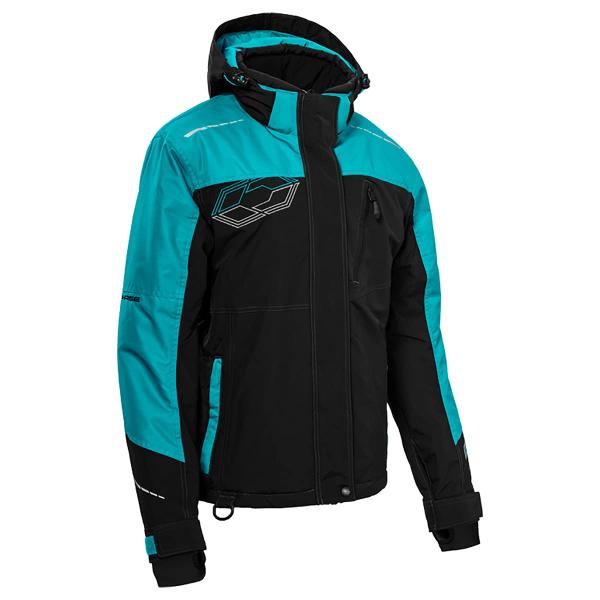 Castle X Women&apos;s Phase Jacket in Black/Turquoise S...