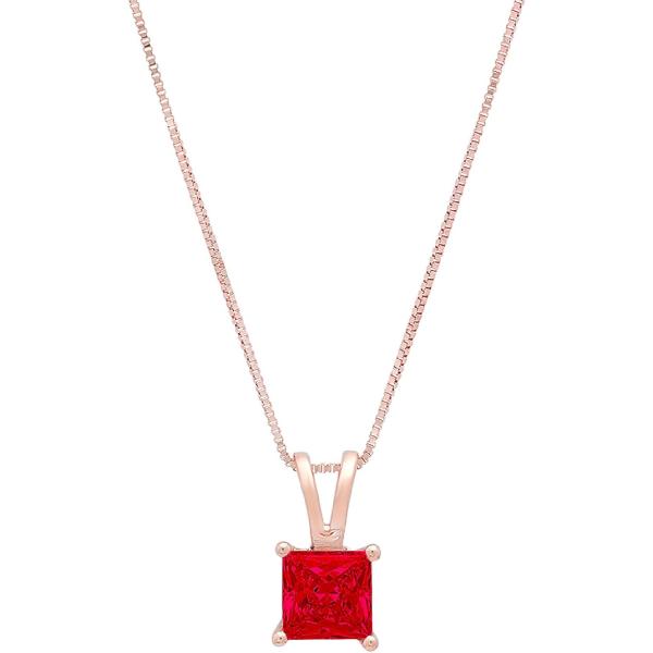 【並行輸入品】1.50 ct Brilliant Princess Cut Designer Sim...