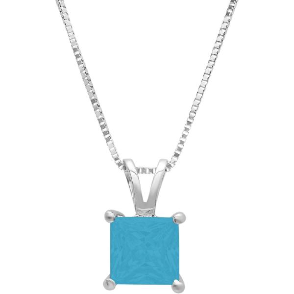 【並行輸入品】2.50 ct Brilliant Princess Cut Designer Sim...