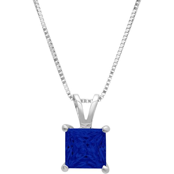 【並行輸入品】2.50 ct Brilliant Princess Cut Designer Sim...