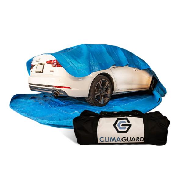 ClimaGuard カーカバー   耐候性 防水 UV 防雪素材 自動車用   フル外装カバー  ...