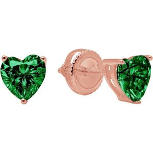 【並行輸入品】Clara Pucci 1.50 ct Brilliant Heart Cut Sol...