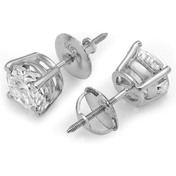 【並行輸入品】Clara Pucci 1.50 ct Brilliant Round Cut Sol...