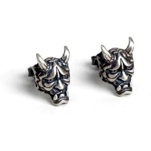 【並行輸入品】S925スターリングシルバー ハンニヤスカルイヤリング 抗アレルギー性 クリエイティブ...