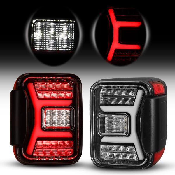 ROXX LEDテールライト Jeep Gladiator JT 2020 2021 2022用 テ...