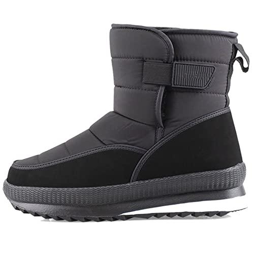 【並行輸入品】BnAnCuBuHu メンズ スノーブーツ 防水 軽量 作業 滑り止め 防水 フルファ...