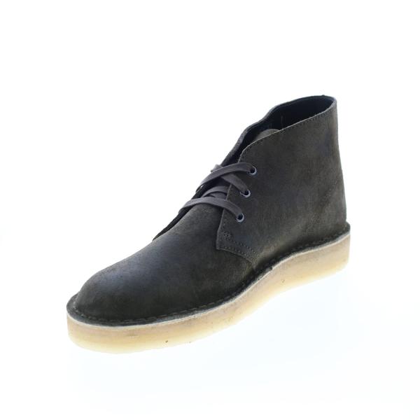 Clarks Mens Desert Coal Green Desert Boots Boots B...