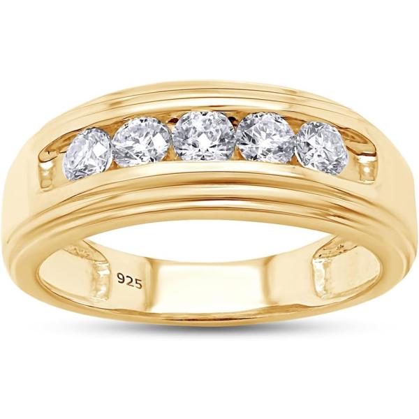 【並行輸入品】SAVEARTH DIAMONDS 1/2カラット t.w ラウンドカット 人工モアッ...