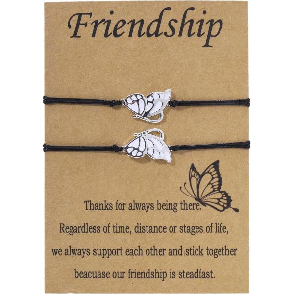 【並行輸入品】Apsvo ベストフレンド フレンドシップブレスレット 2人用 BFF 長距離マッチン...