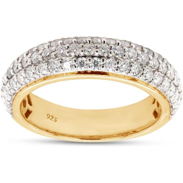 【並行輸入品】SAVEARTH DIAMONDS 1.00カラット ラウンドカット 人工モアッサナイ...