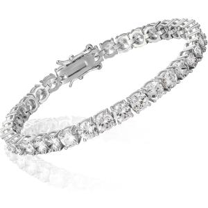 K18WG テニスブレスレット 計1.0ct 17㎝　ダイヤモンド　ブレスレット K18ホワイトゴールドダイヤ1.0ct テニスブレスレット | 999-400726