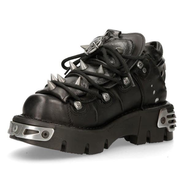【並行輸入品】new rock Women's 110 S1 Bootie Metal Spikes...