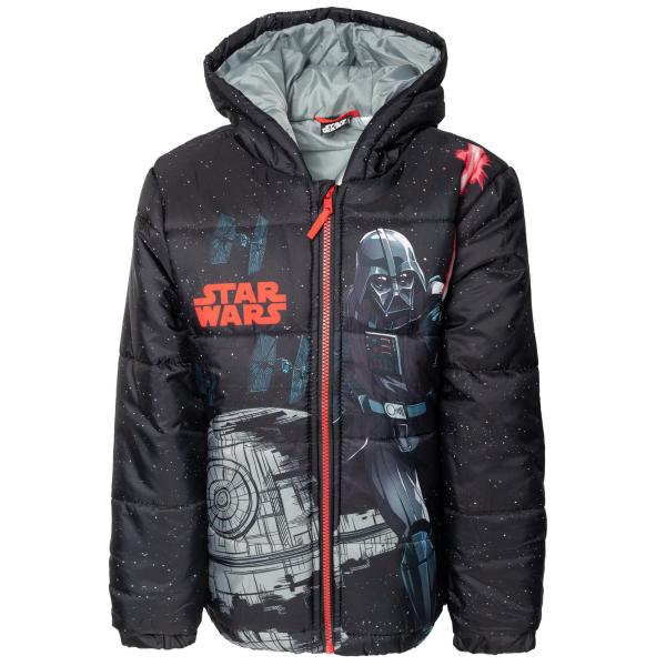 STAR WARS TIE Fighter Darth Vader Little Boys Zip ...