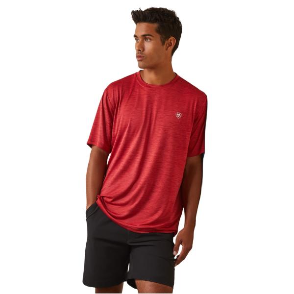 【並行輸入品】Ariat Male Charger Basic T Shirt Scooter Sm...