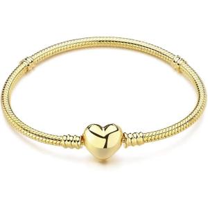 PANDORA（パンドラ） ブレスレット バレル クラスプ スネーク チェーン