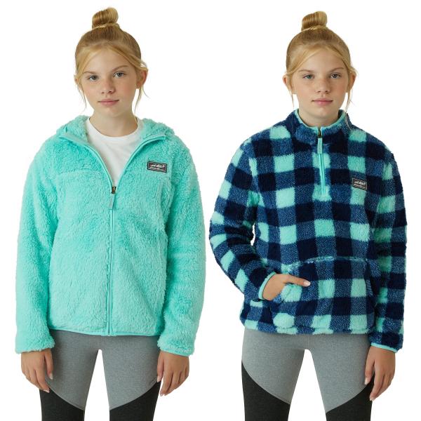 Eddie Bauer Girls Jacket   2 Pack Ultra Soft Sherp...