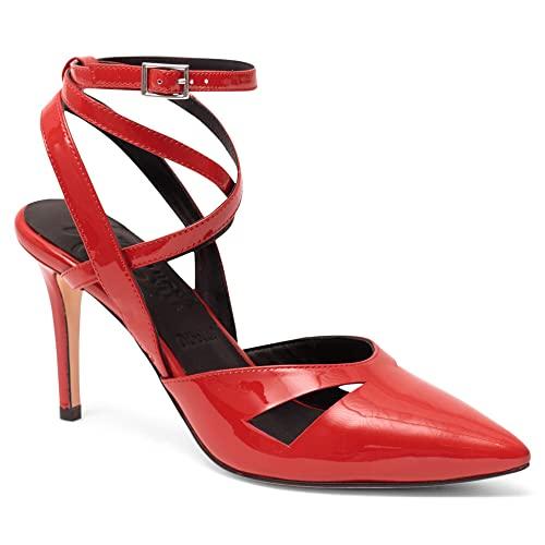 Anthony Veer Her Ava Wrap Pump Patent Leather (Fir...
