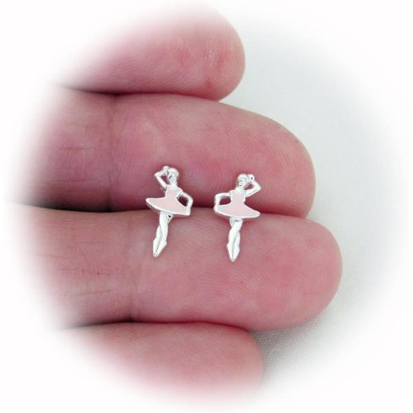 New Sterling Silver 125mm Ballerina Woman Girl&apos;s P...