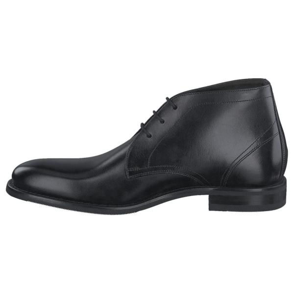 Loake Mens Myers Leather Black Boots 7.5 US 並行輸入品