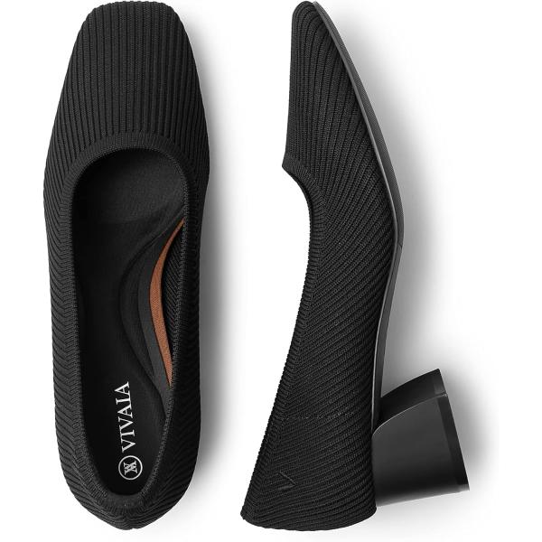 【並行輸入品】VIVAIA Women's Pumps Melody 2.0 Square Toe ...