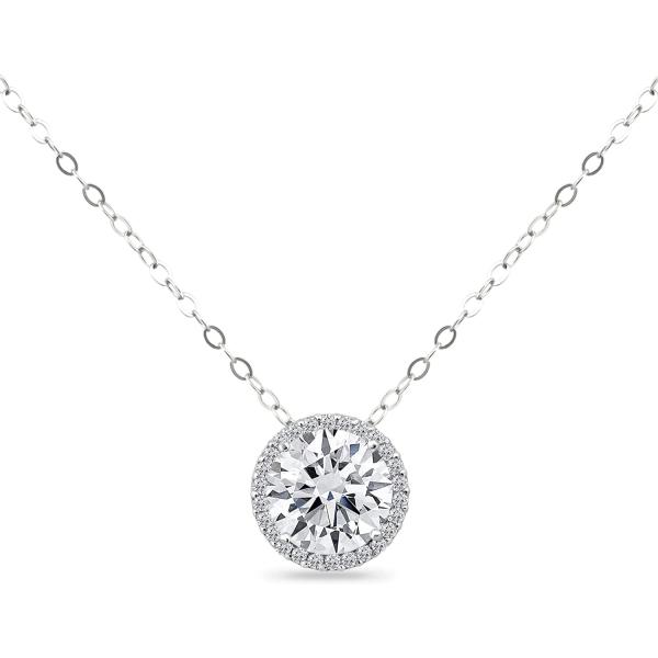 【並行輸入品】B. BRILLIANT スターリングシルバー 0.50-3.85カラット ラウンドキ...