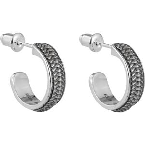 【並行輸入品】COPPERTIST.WU スネークスキン フープピアス レディース 925スターリン...