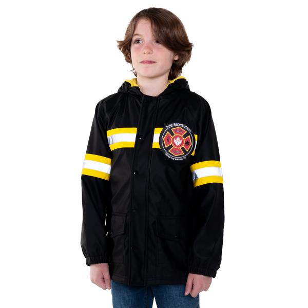 OAKI Fireman Rescue Lined Rain Jacket, 8/9 並行輸入品