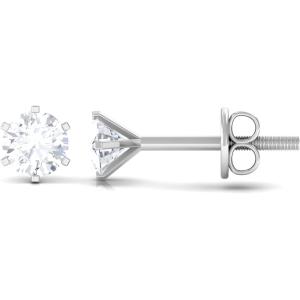 【並行輸入品】0.50 CT Diamond Solitaire Stud Earring  Mar...