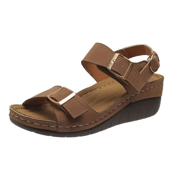 Women&apos;S Platform Sandals Comfortable Embroderied P...