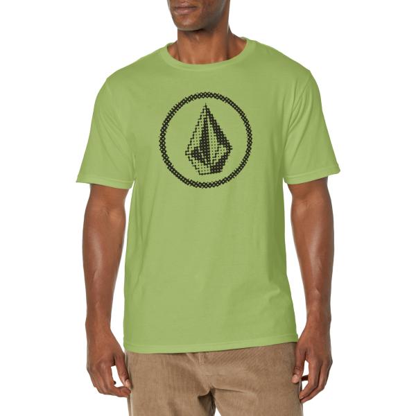 Volcom Men&apos;s Crisp Stone Short Sleeve Tee, Seaweed...