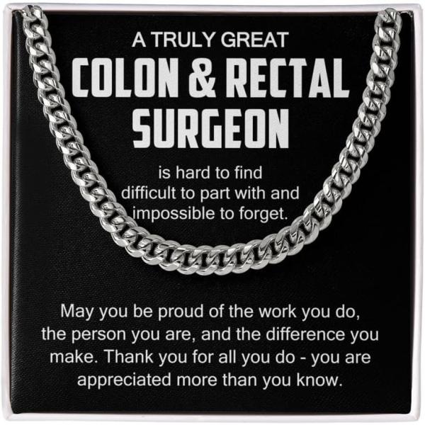 Flairy Land Colon And Rectal Surgeon Necklace Cuba...