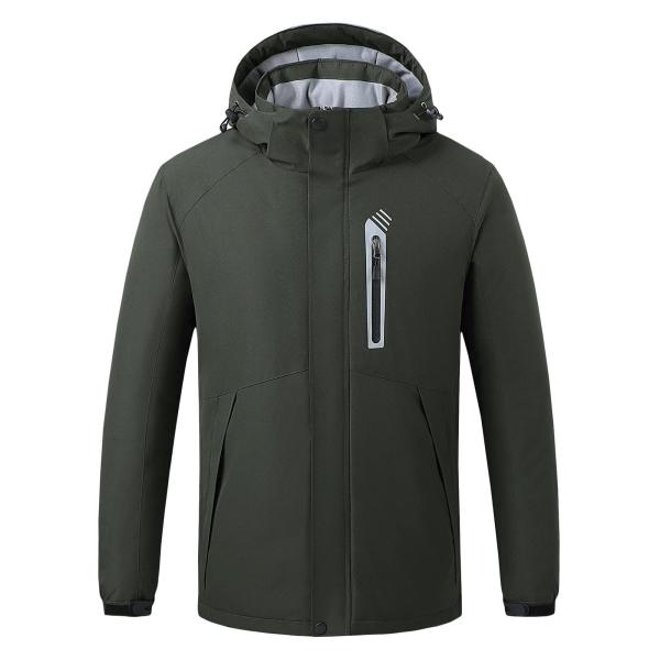 【並行輸入品】Mens Fleece Jacket Coat Fall Winter Warm US...